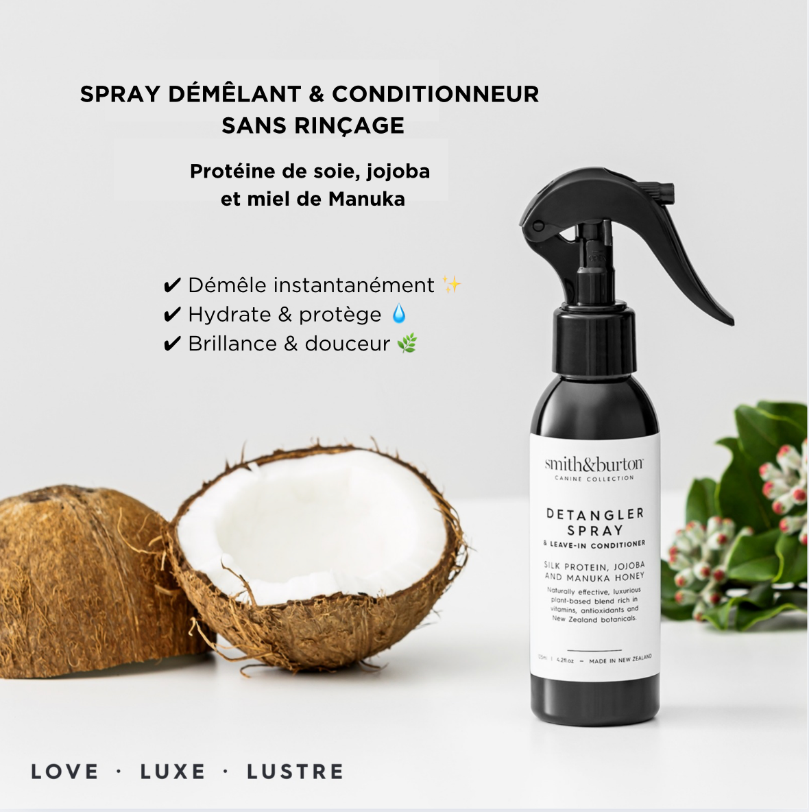 Spray Démêlant & Conditionneur Sans Rinçage