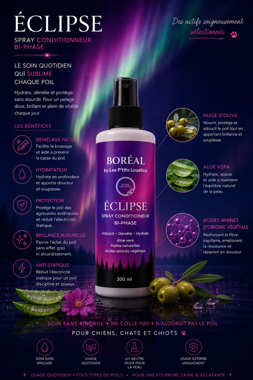Spray conditionneur ECLIPSE
