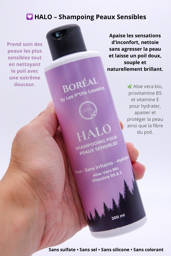 Shampooing pour Peaux Sensibles HALO