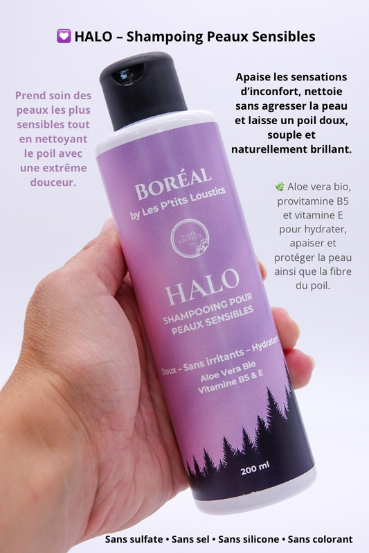 Shampooing pour Peaux Sensibles HALO